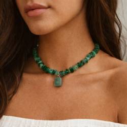 Collier Aventurine | Hélène Riu Perpignan