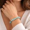 Bracelet Amazonite Pérou 8mm | Hélène Riu - Hélène Riu