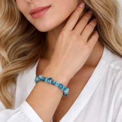 Bracelet Apatite Baroque Créativité | Hélène Riu
