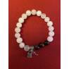 Bracelet pierre oeil de tigre et quartz - Hélène Riu