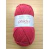 Cabotine Phildar Cerise - Coton Acrylique Éclatant