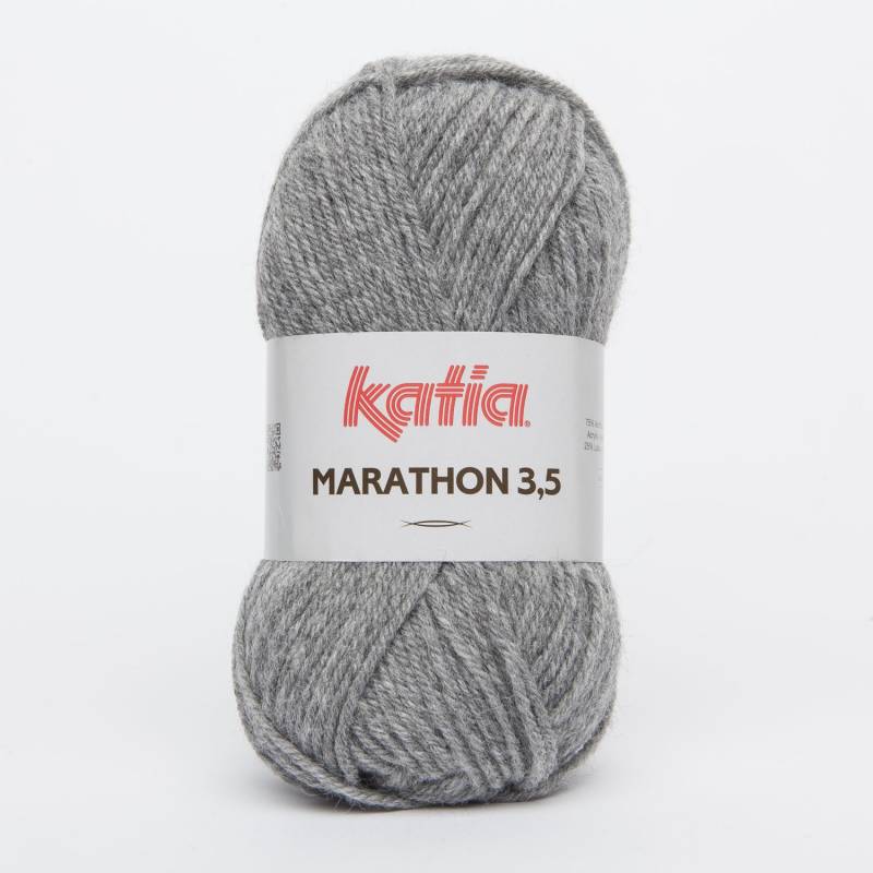 Katia Marathon 3.5 coloris gris moyen n°11