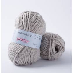 Partner 6 Phildar - Laine Débutant Résistante 50g | Heleneriu