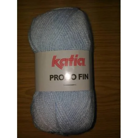 Angebot Fein Katia azur blau | Garn Acryl fein | Hélène Riu
