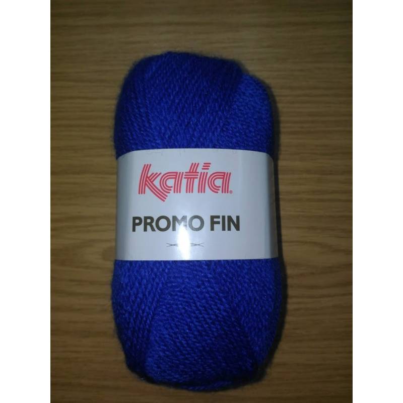 Promo Fin Katia Bleu Roi - Acrylique Classique