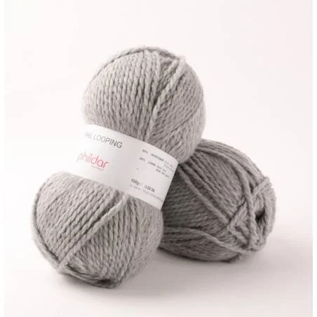Phil Looping Phildar flanelle | Wolle bouclée 100g | Hélène Riu