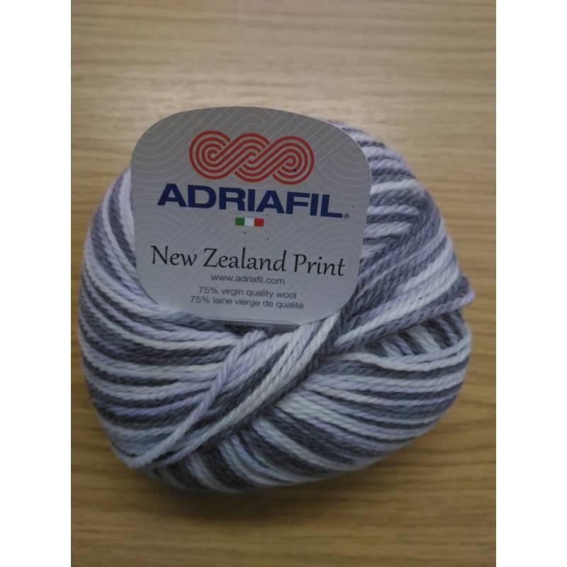 New Zealand Print Adriafil - Laine Italienne Motifs