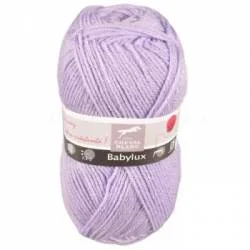 Babylux Cheval Weiß parme | Wolle Baby | Hélène Riu