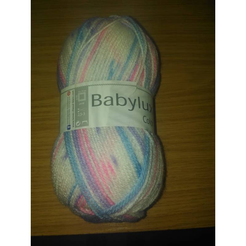 Babylux Color Cheval Blanc 501 - Laine Bébé Sécurisée