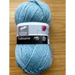 TOBIANE  bleu gris lueur  coloris 085